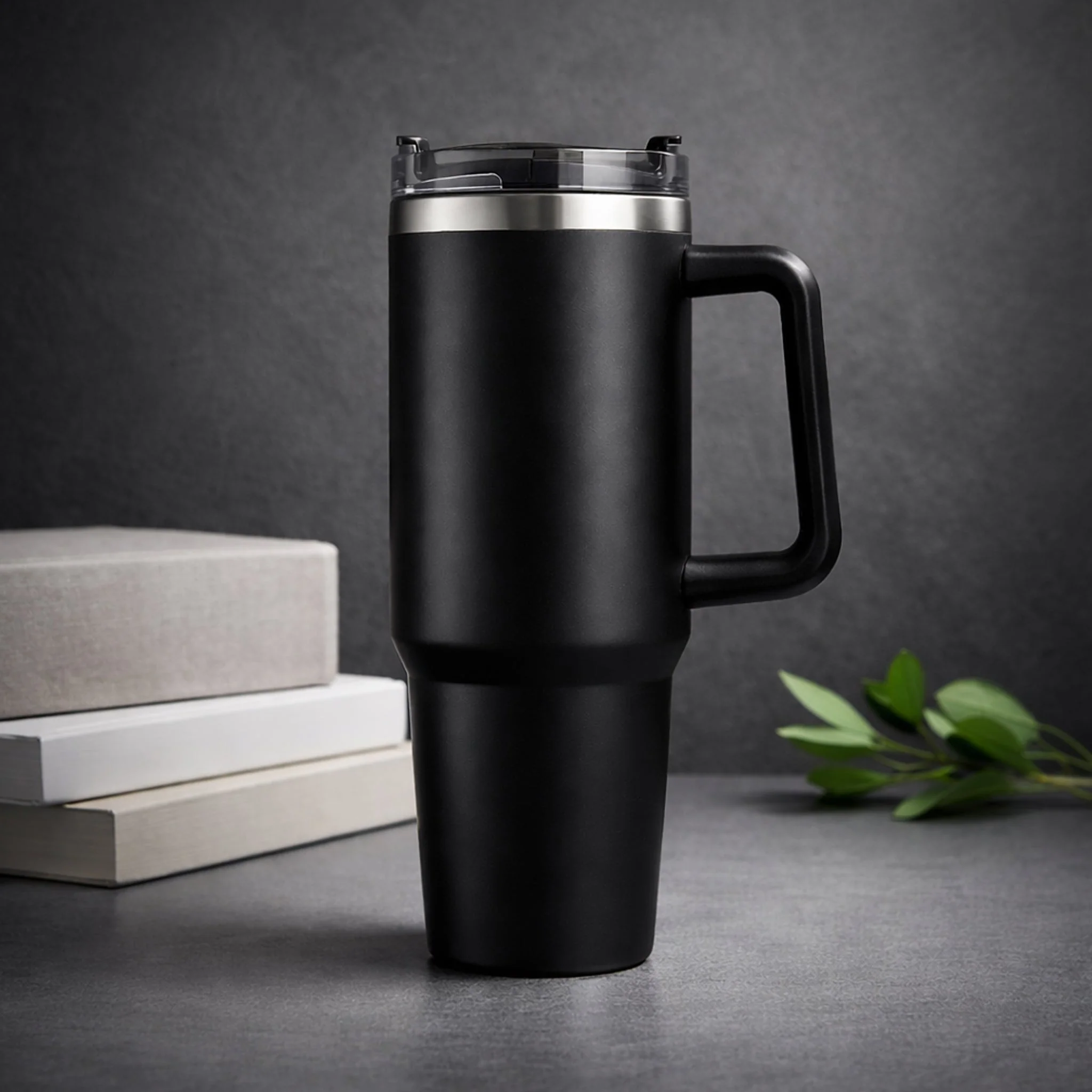 Premium Double Wall Stainless Steel Tumbler with Straw Lid (Stanley-Style) - Image 6