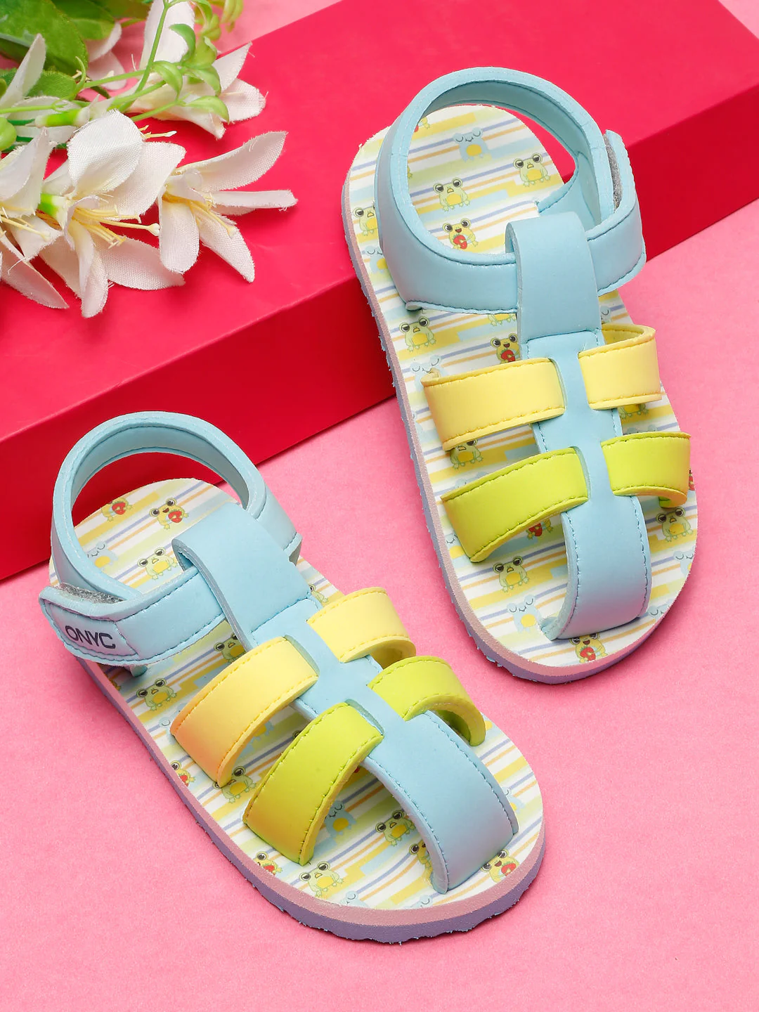 Premium Frog Sandals, Multicolour (Unisex) - Image 178