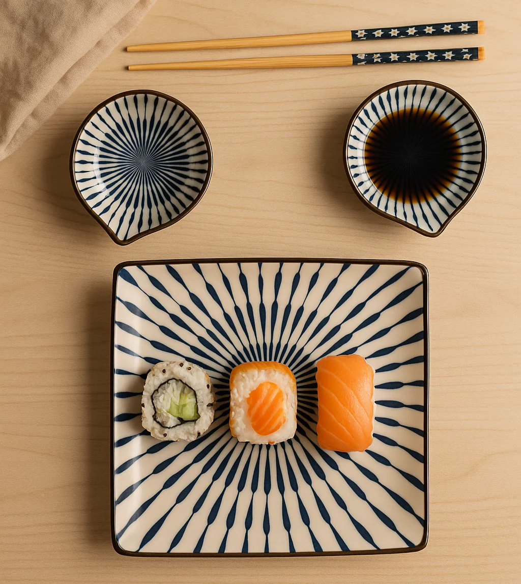 Premium Japanese Dining & Serving Set - Image 4