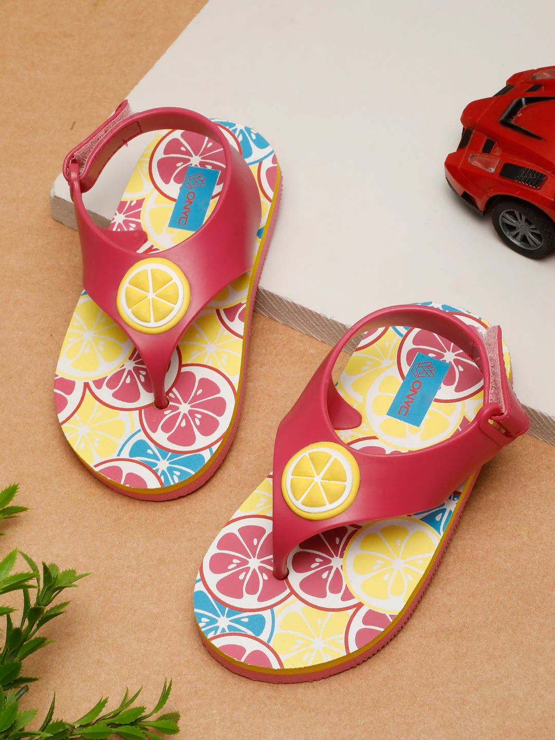 Premium Lemon Jellies Flip-flops for kids - Pink (Girls) - Image 15