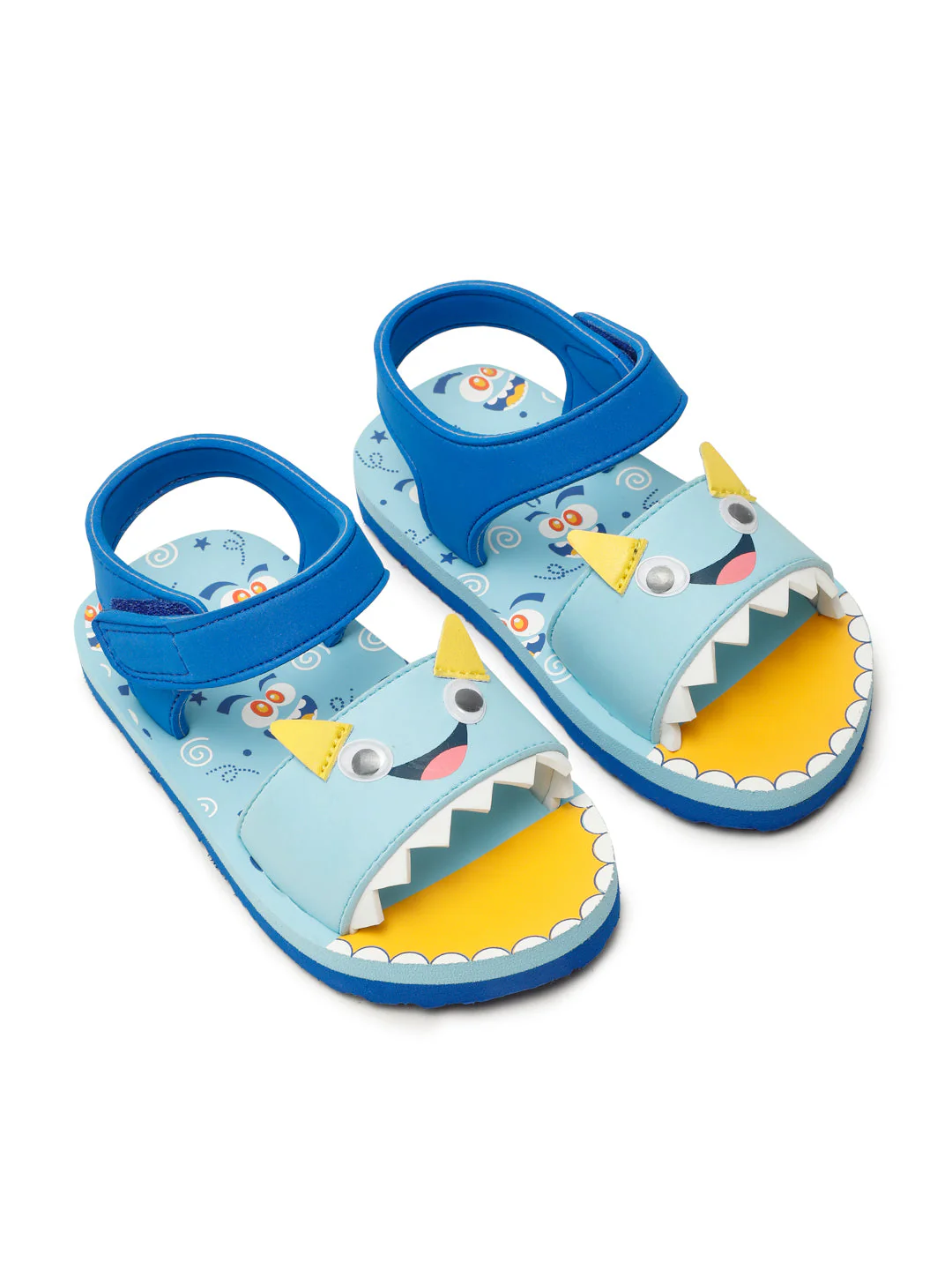 Premium Monster Artistic Sandals - SkyBlue (Unisex) - Image 3