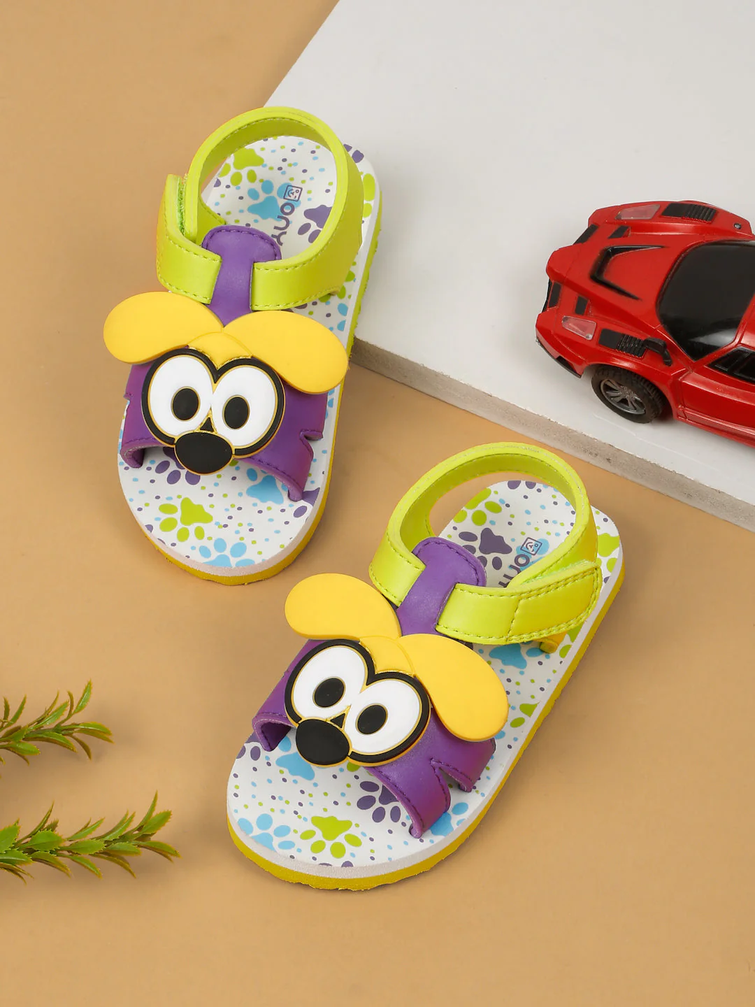 Premium Puppy Artistic Sandals - Lime Green (Unisex) - Image 232