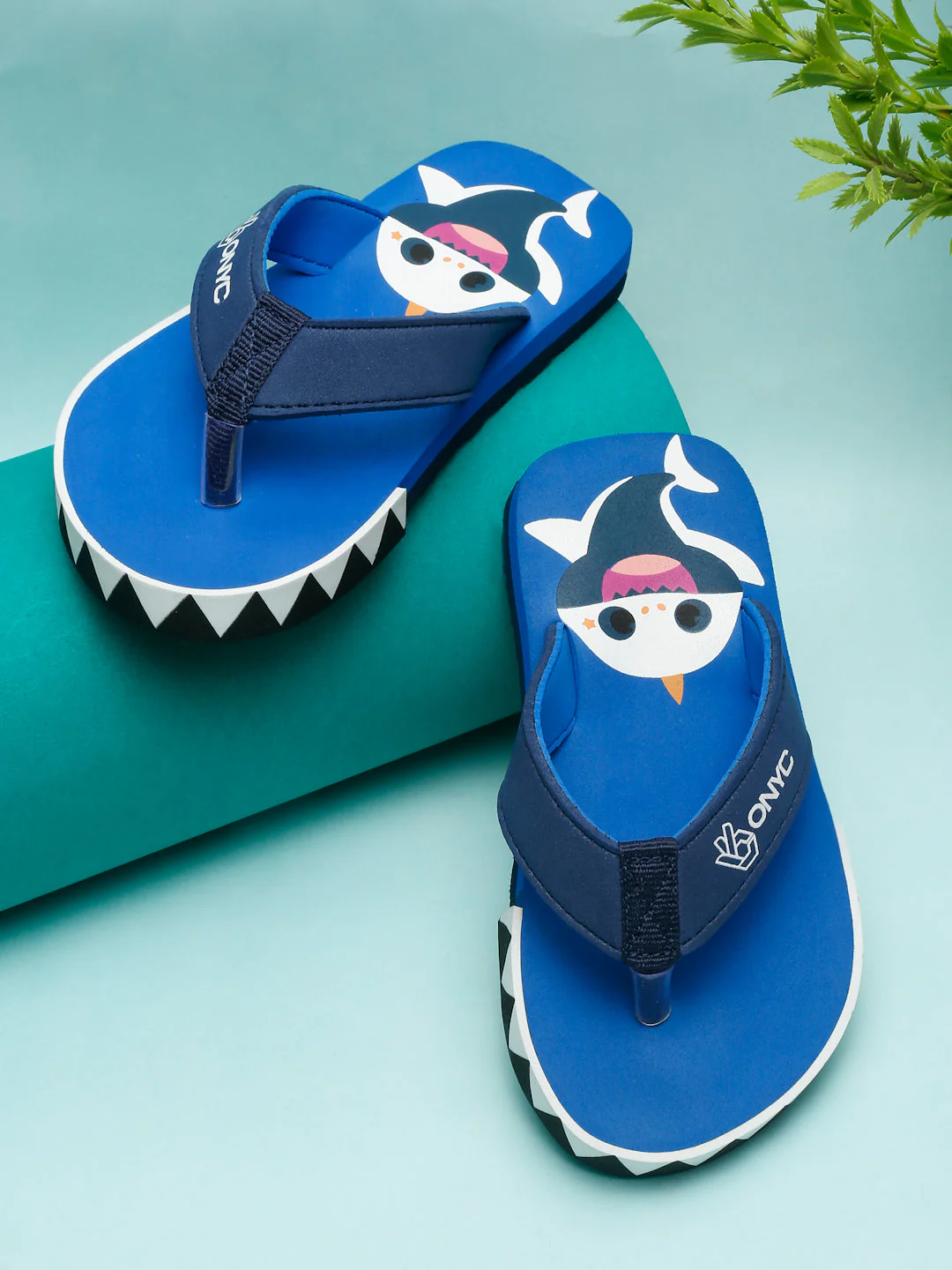 Premium Shark V-Shape Flip-flops With Foxing (Boys) - Image 136