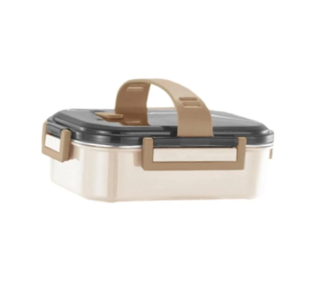 Premium Stainless Steel Double Layer Lunch Box – 700ml | Leakproof, Microwave-Safe, Stylish - Image 9