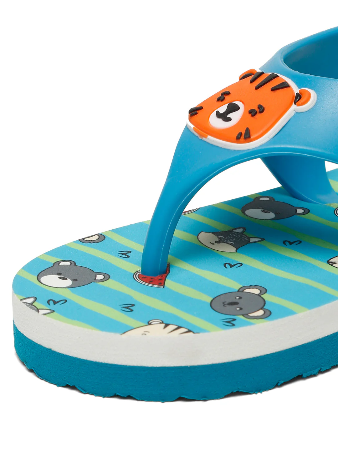 Premium Tiger Candy Flip-flops -  Sky Blue (Boys) - Image 2