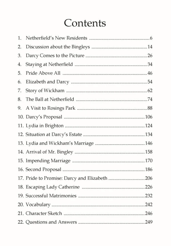 Pride and Prejudice - Illustrated Abridged Classics for Children with Practice Questions - Image 2