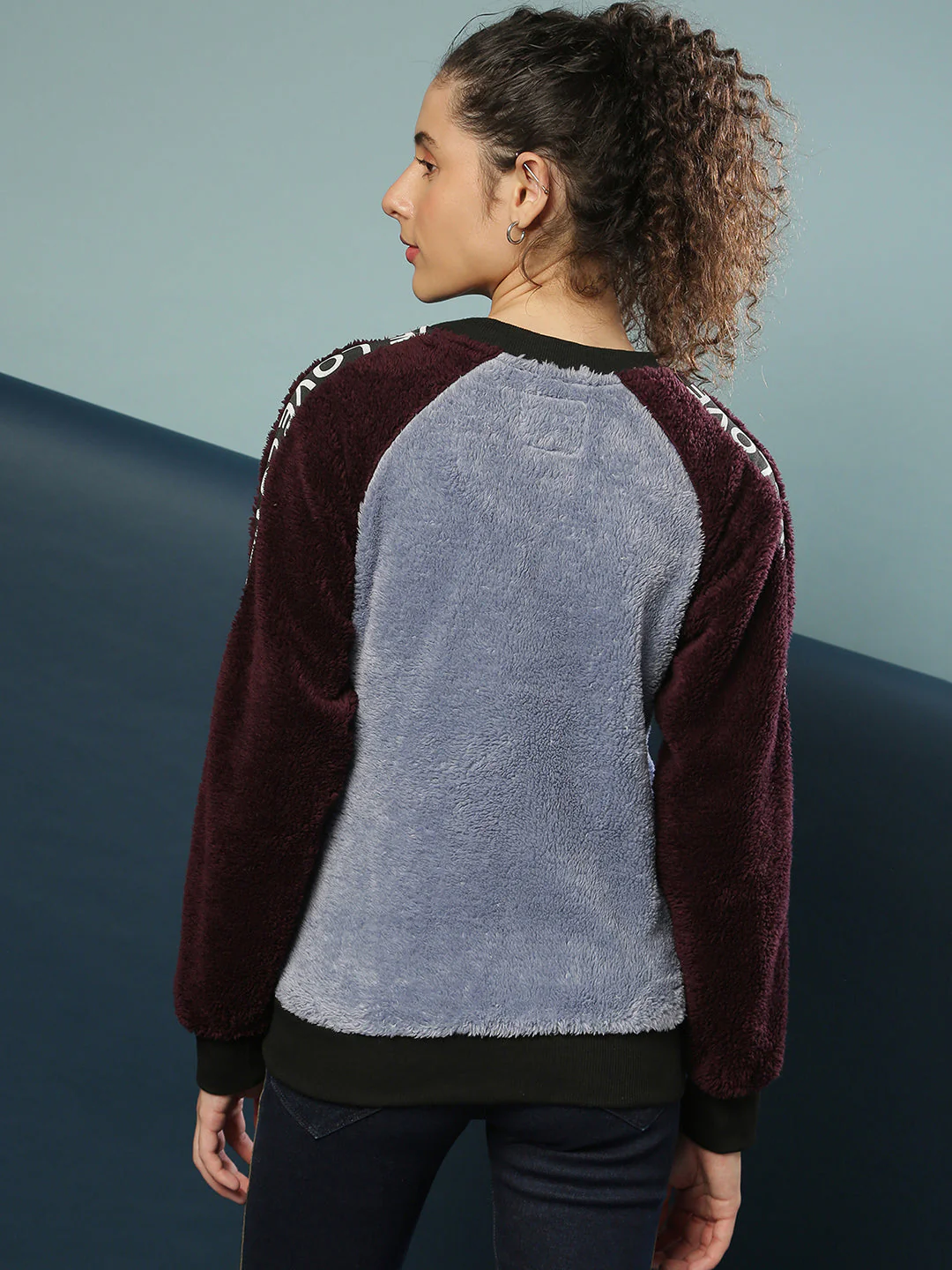 Printed Fur Jacket - Image 5