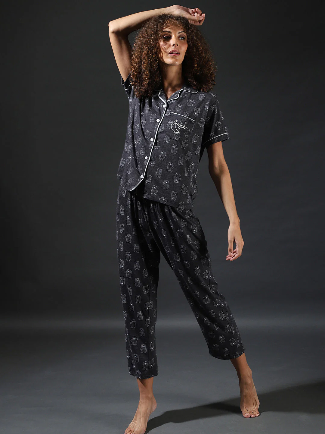 Printed Pyjama Set - Image 2