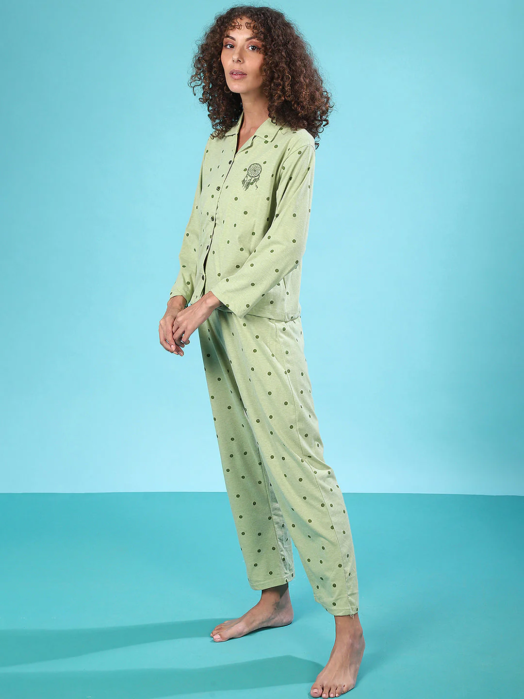 Printed Pyjama Set - Image 3