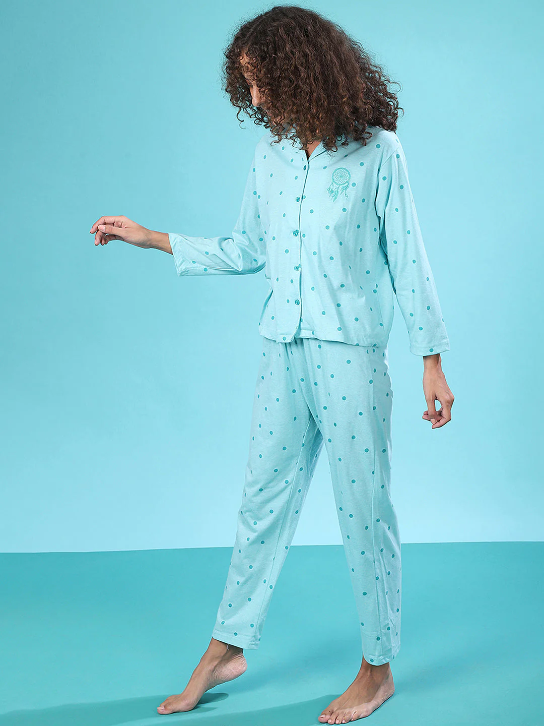 Printed Pyjama Set - Image 3