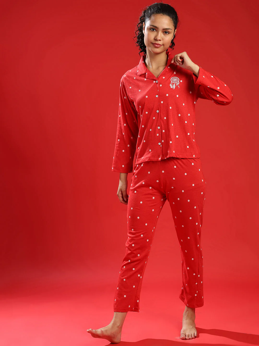 Printed Pyjama Set - Image 3