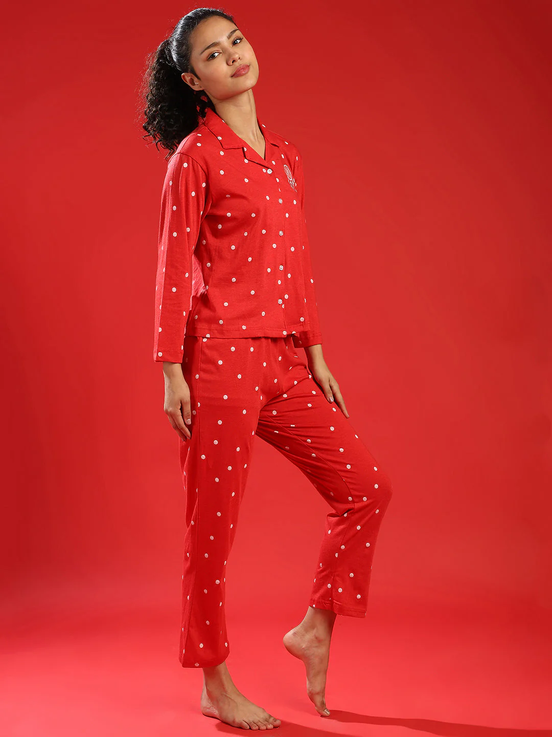 Printed Pyjama Set - Image 4