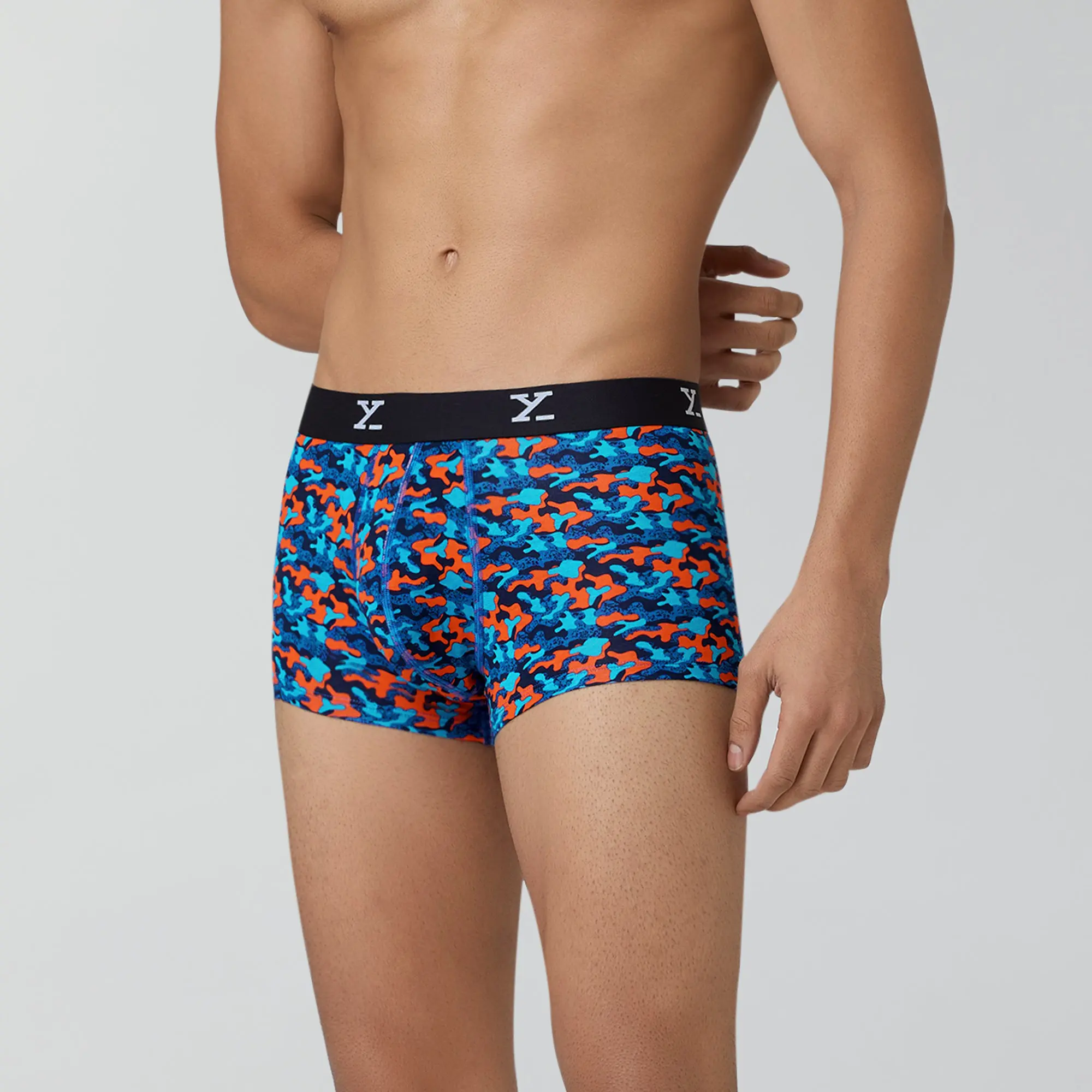 Prints For You Trunks Blue - Image 5