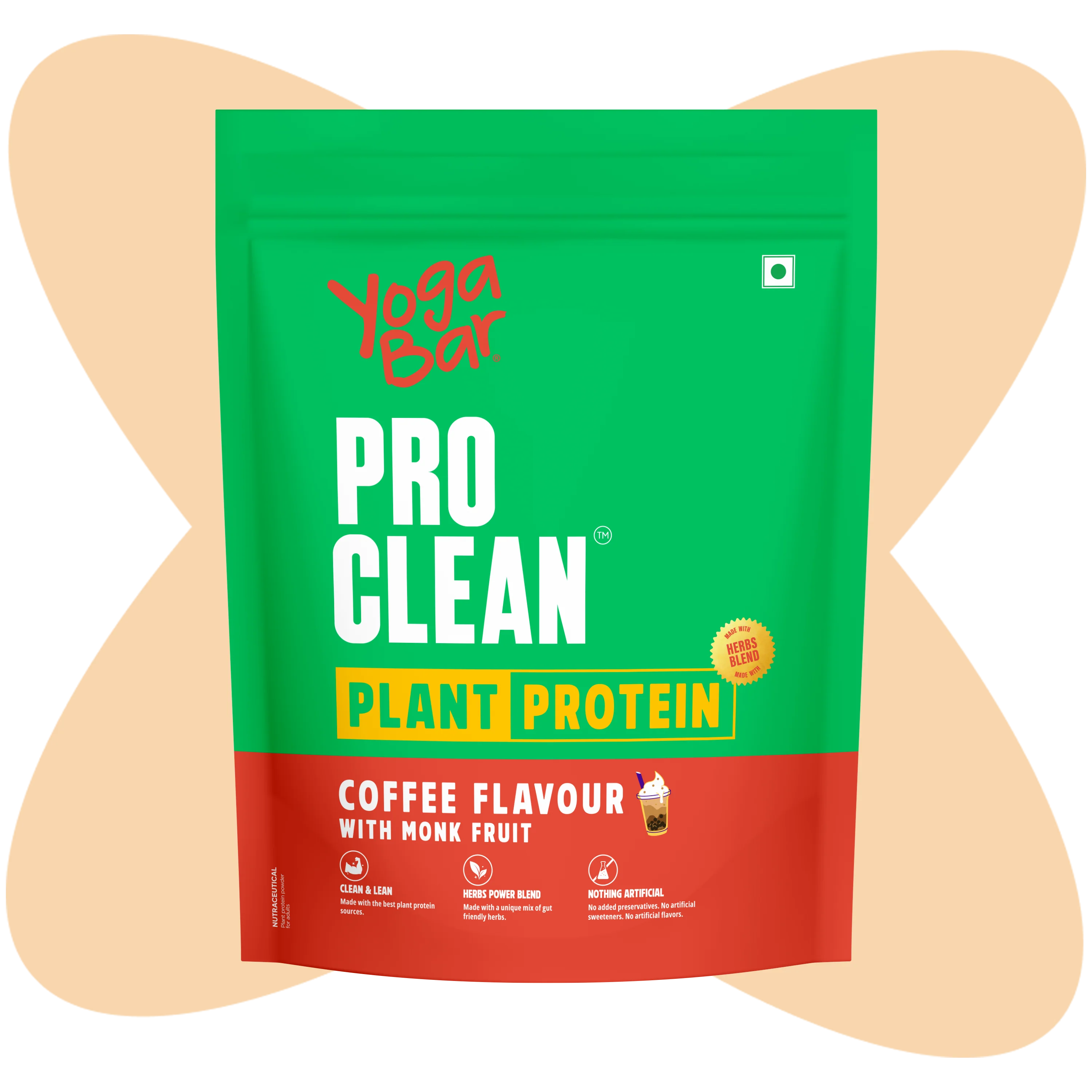 ProClean Plant Protein with Monk Fruit (Coffee) 500g - Image 167