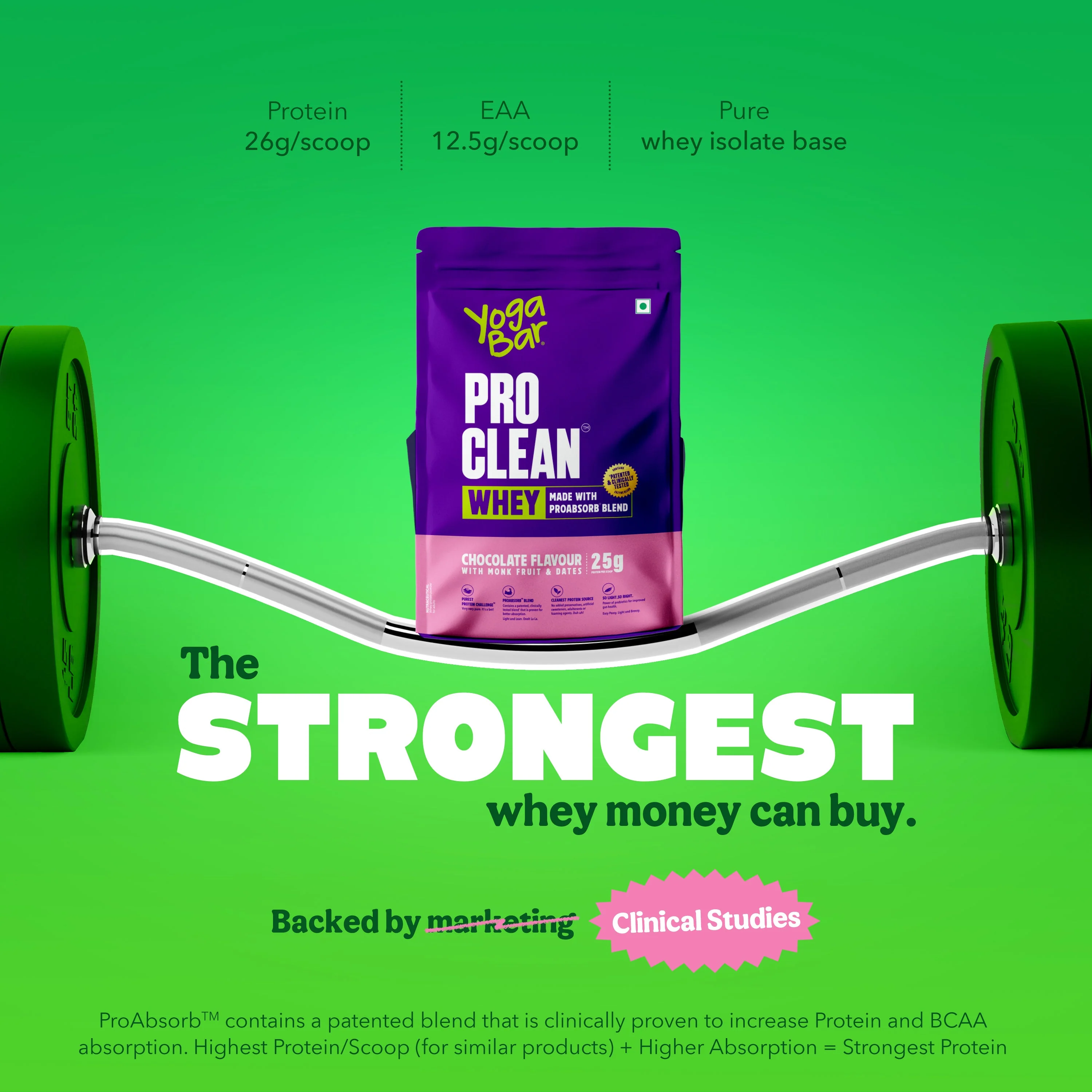 ProClean Whey with Monk Fruit (Chocolate) 680g - Image 2