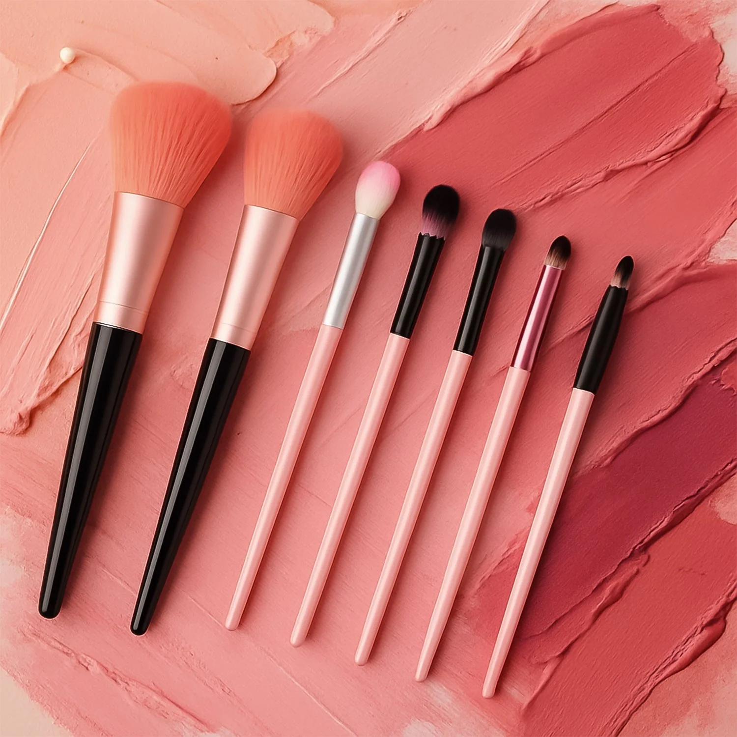Professional Soft Makeup Brush Set (7 Pc) - Image 6