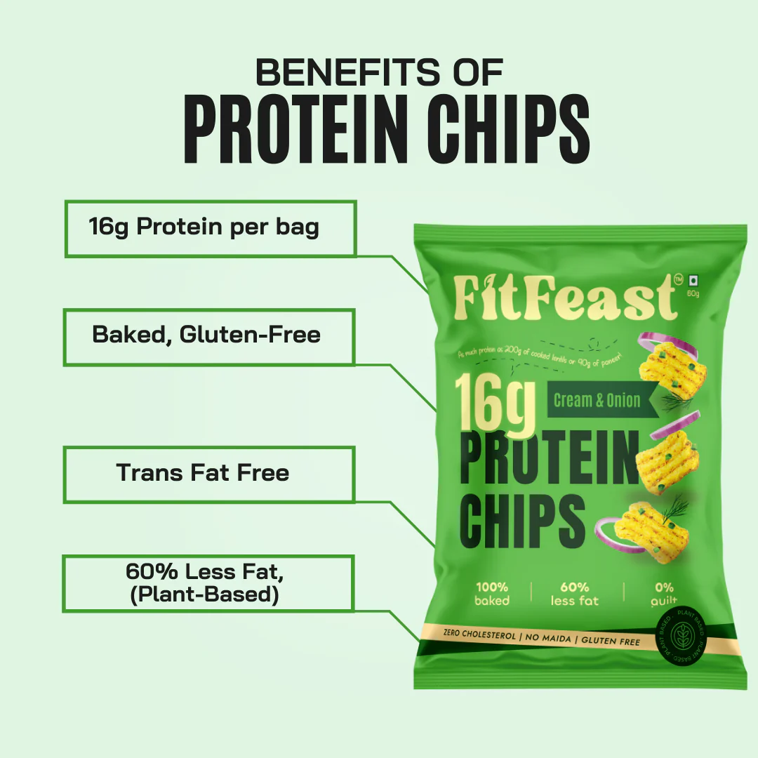 Protein Chips Cream & Onion - Image 5