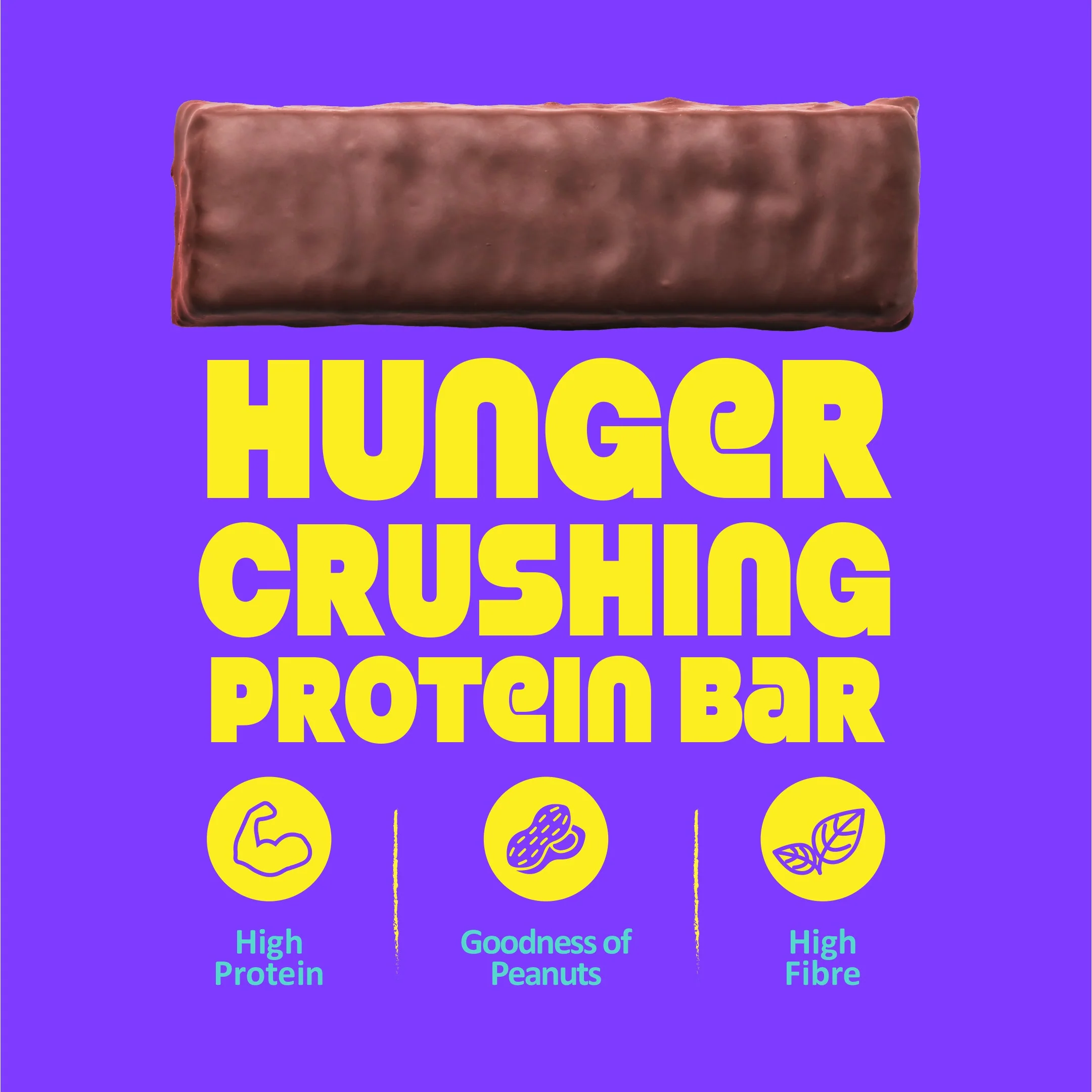 Protein Minis, 4g Choco Peanut Butter Protein Bar - Pack of 24 480g - Image 2