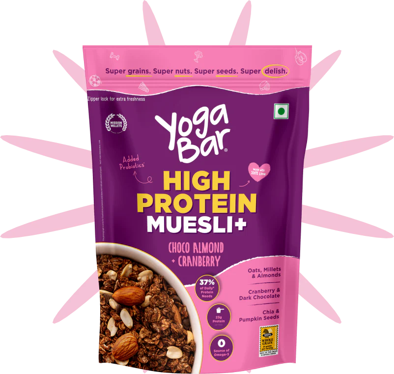 Protein Muesli Choco Almond 350g - Image 216