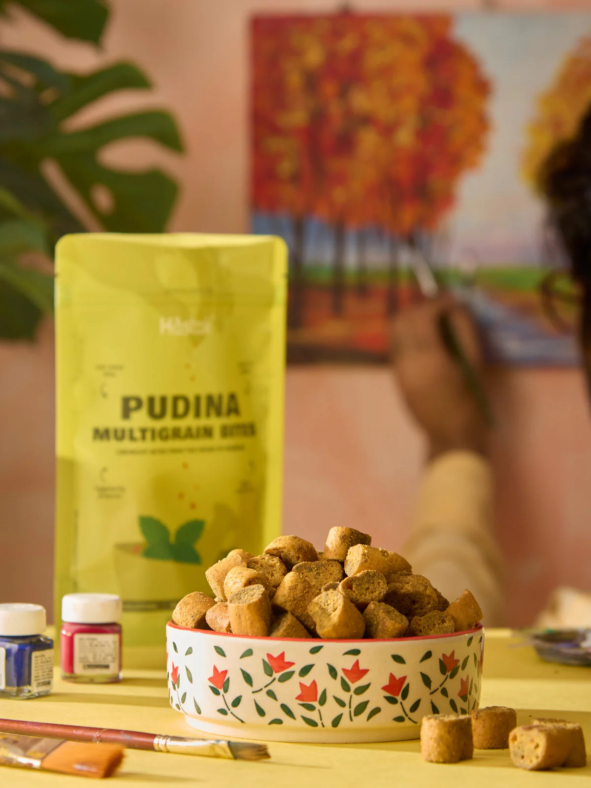 Pudina Multigrain Bites 80 gms - Image 3