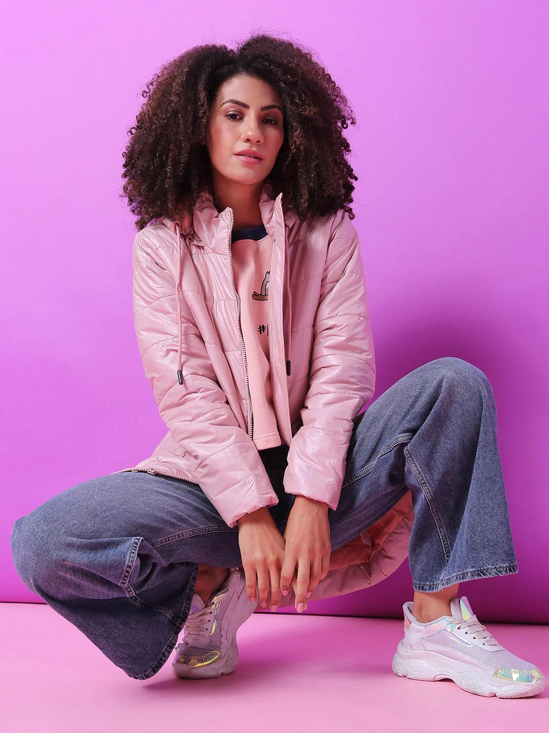 Puffer Jacket With Detachable Hood - Image 5