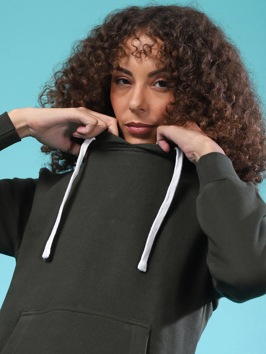 Pullover Hoodie With Kangaroo Pockets - Image 6