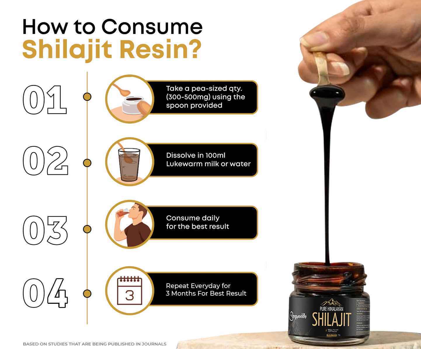 20g - Pure Himalayan Shilajit Resin | 75% Fulvic Acid | Lab Tested Quality Guaranteed - Image 7
