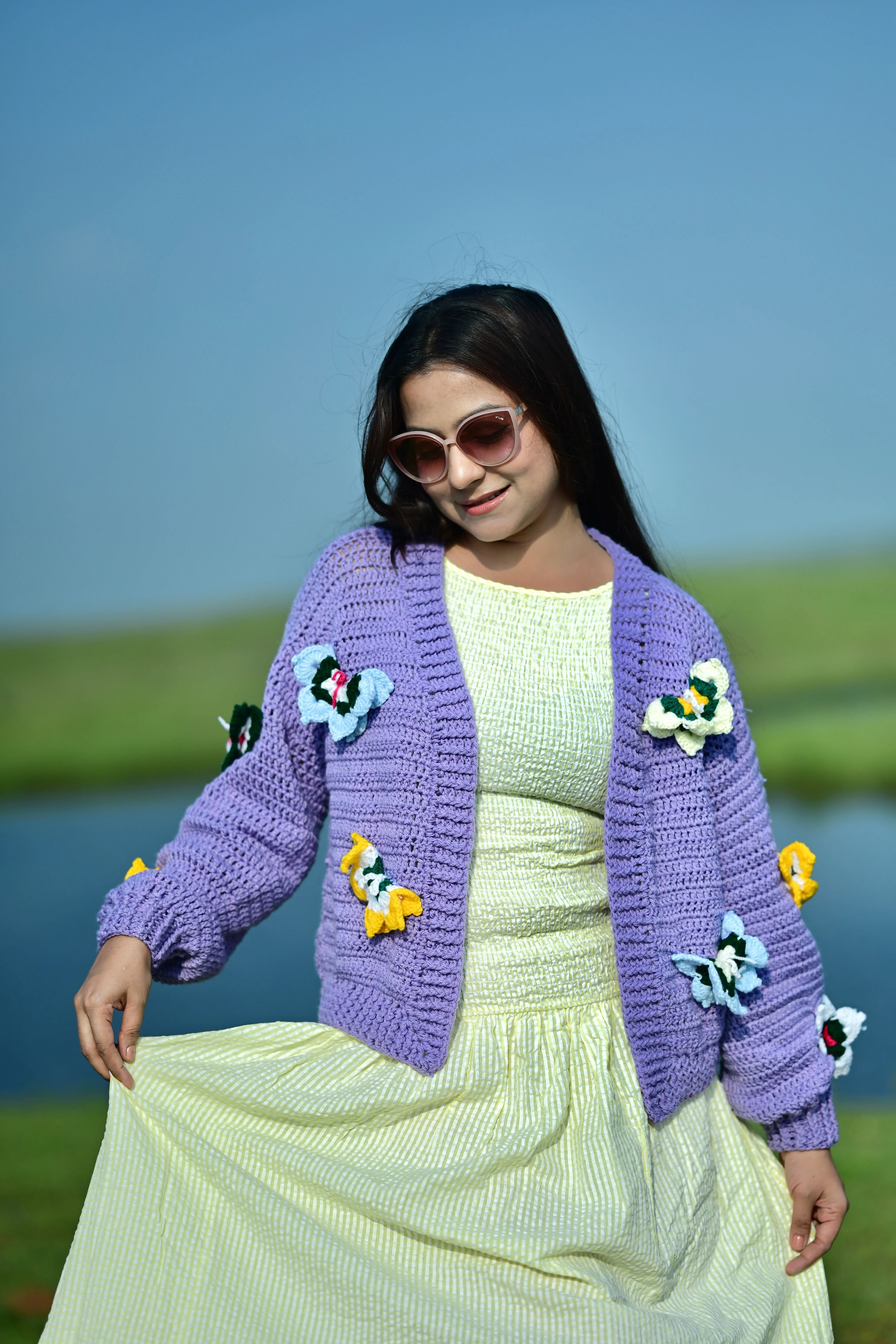 Purple Butterfly Cardigan 🦋 - Image 7