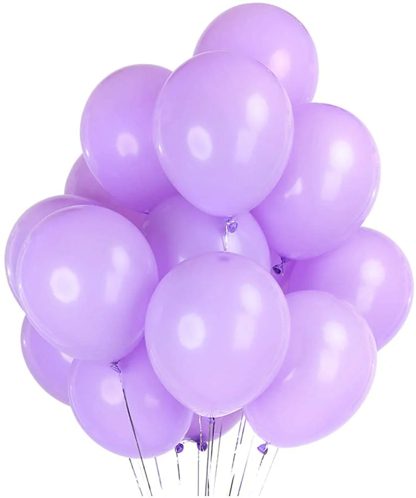 Purple Pastel Latex Balloon
