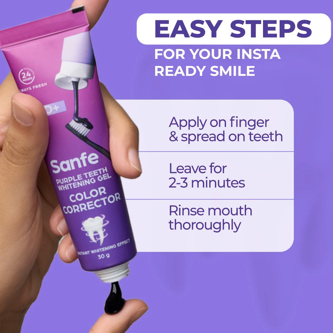Purple Teeth Whitening Gel (Pack of 3) - Image 5