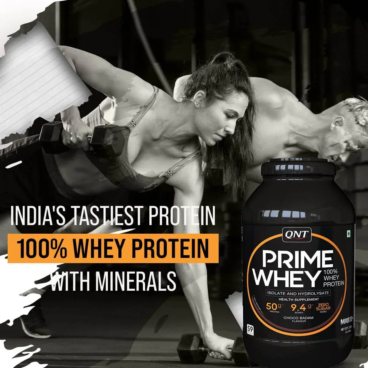 QNT Prime Whey Protein 4.4 Lbs - Image 3