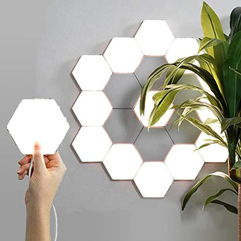 Quantum Touch Sensitive Light, Modular Bedside Lamp (White) - Image 3