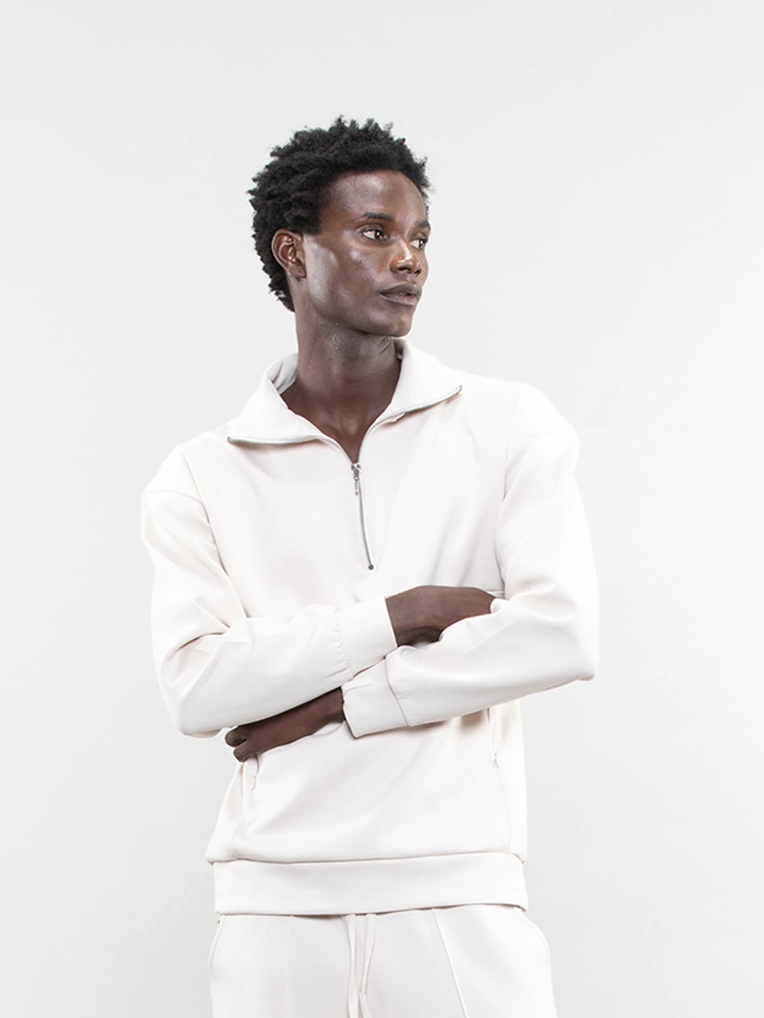 Quarter-zip sweatshirt - Image 3