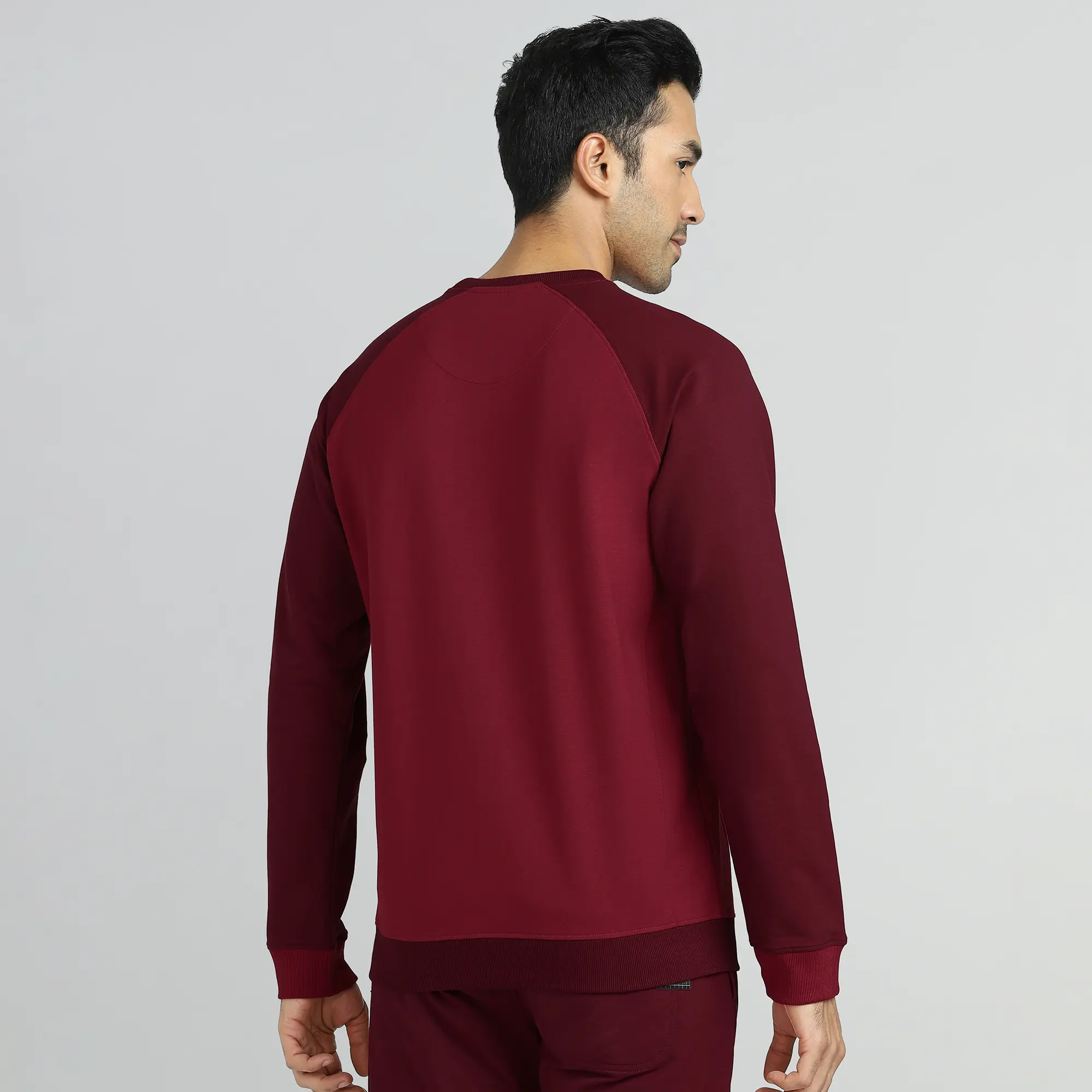 Quest French Terry Cotton-Blend Sweatshirts Scarlet Red - Image 5