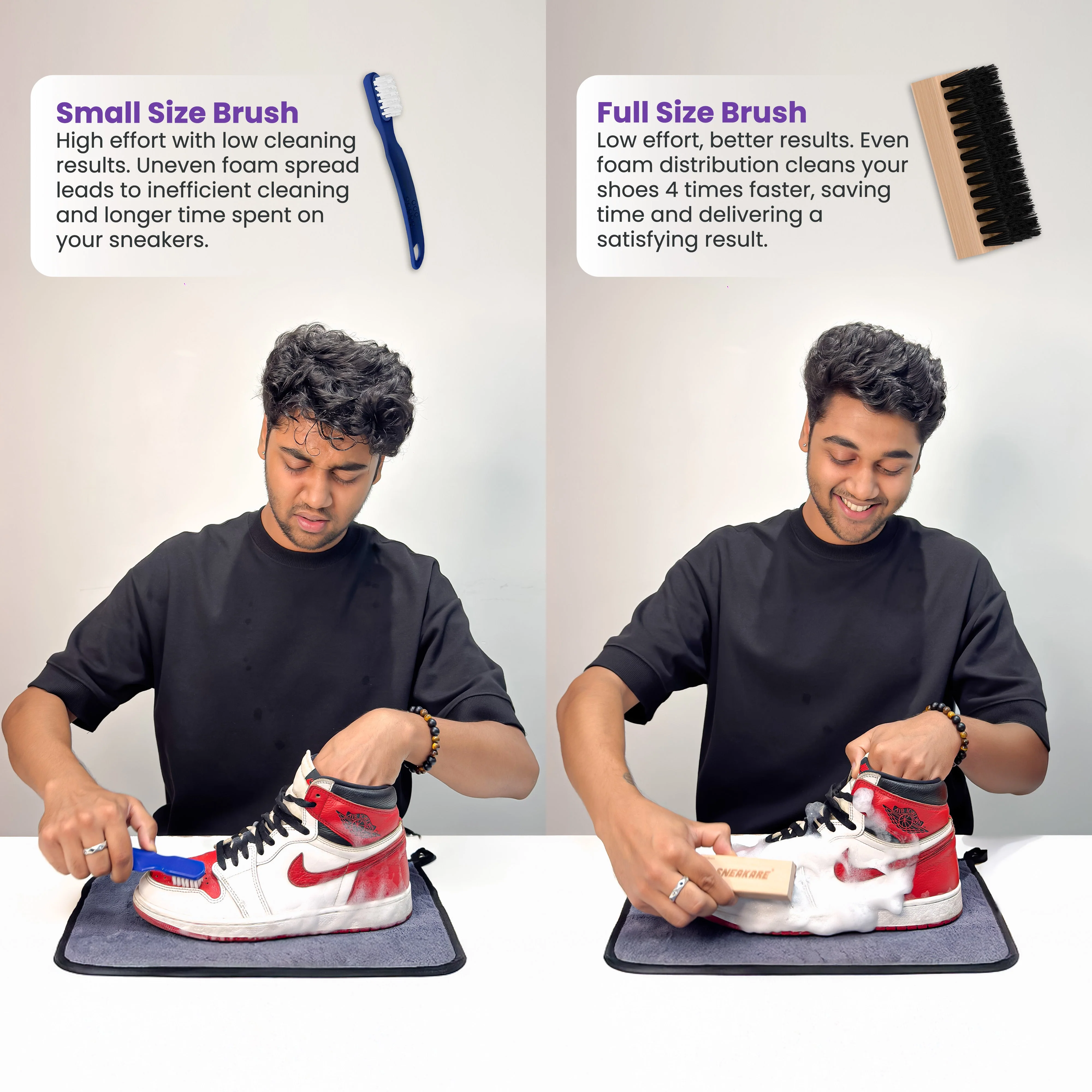 Quick Shoe Cleaning Kit & Extra Towel - Image 2