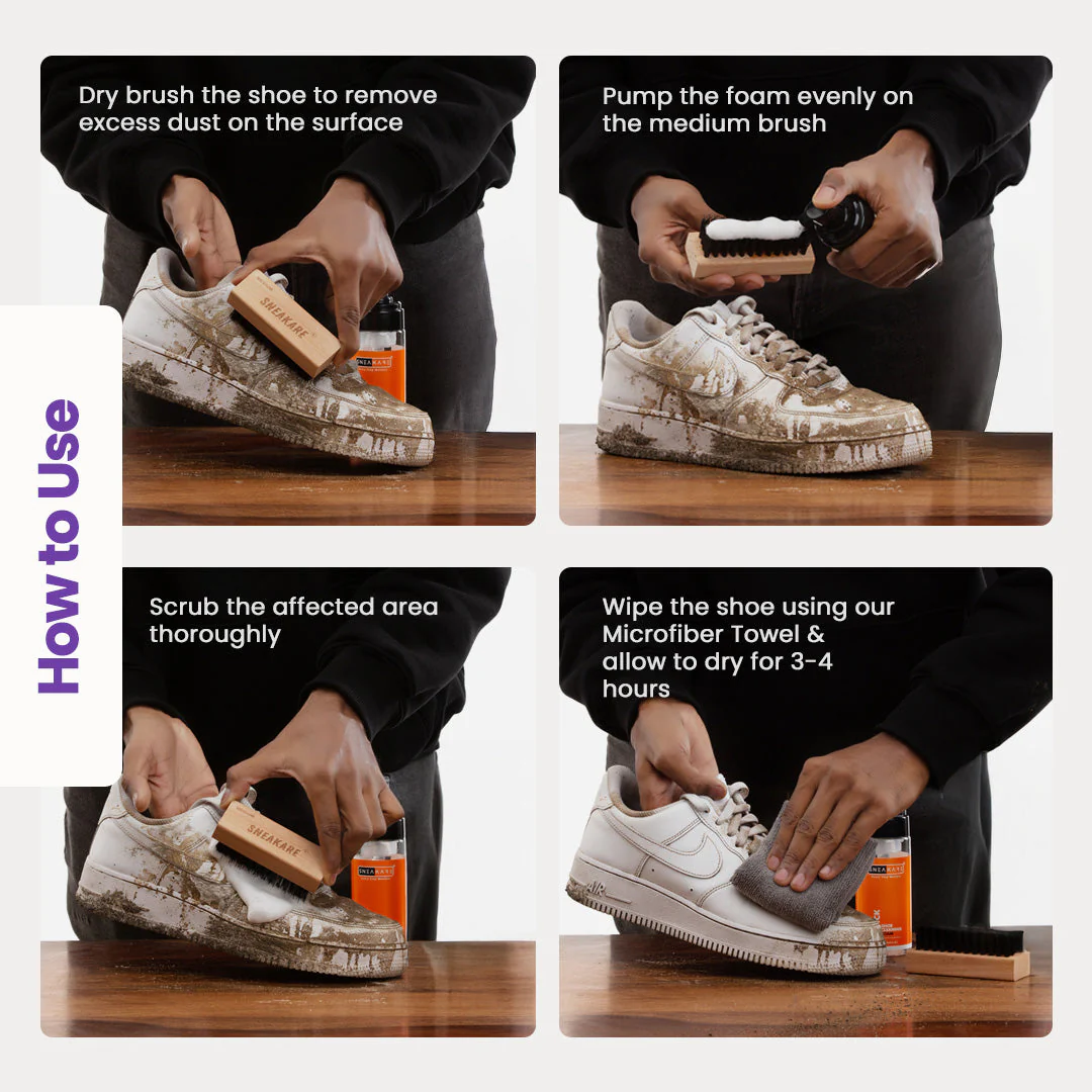Quick Shoe Cleaning Kit & Extra Towel - Image 6