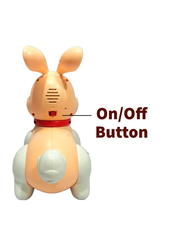 Rabbit Walking Toy with Flashing Lights and Musical Fun for Babies (Random Colour) - Image 7