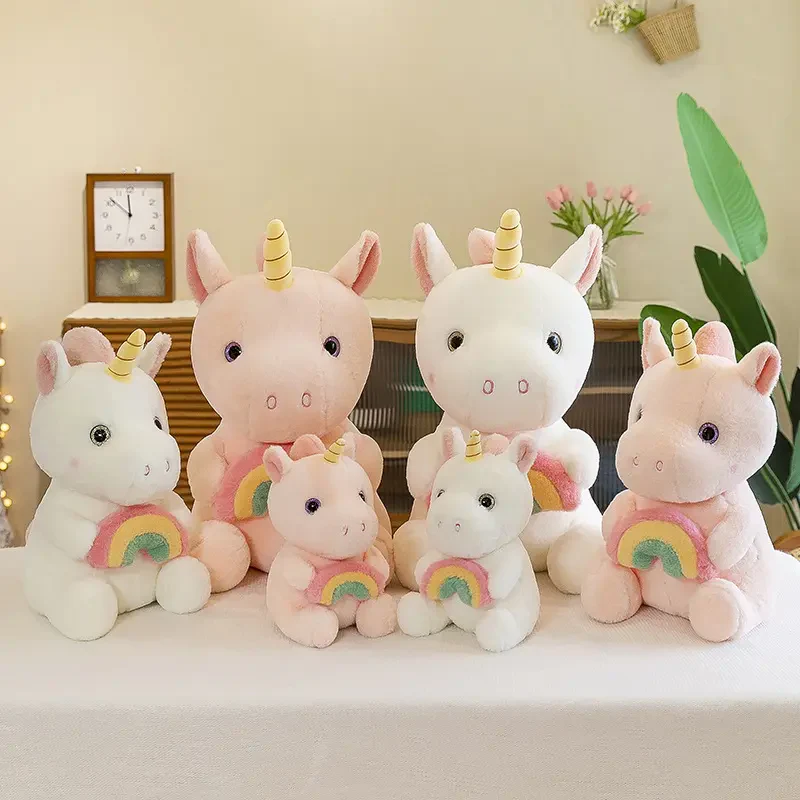 Rainbow Unicorn Soft Toy - 30 cm Plush Unicorn for Kids - Image 11