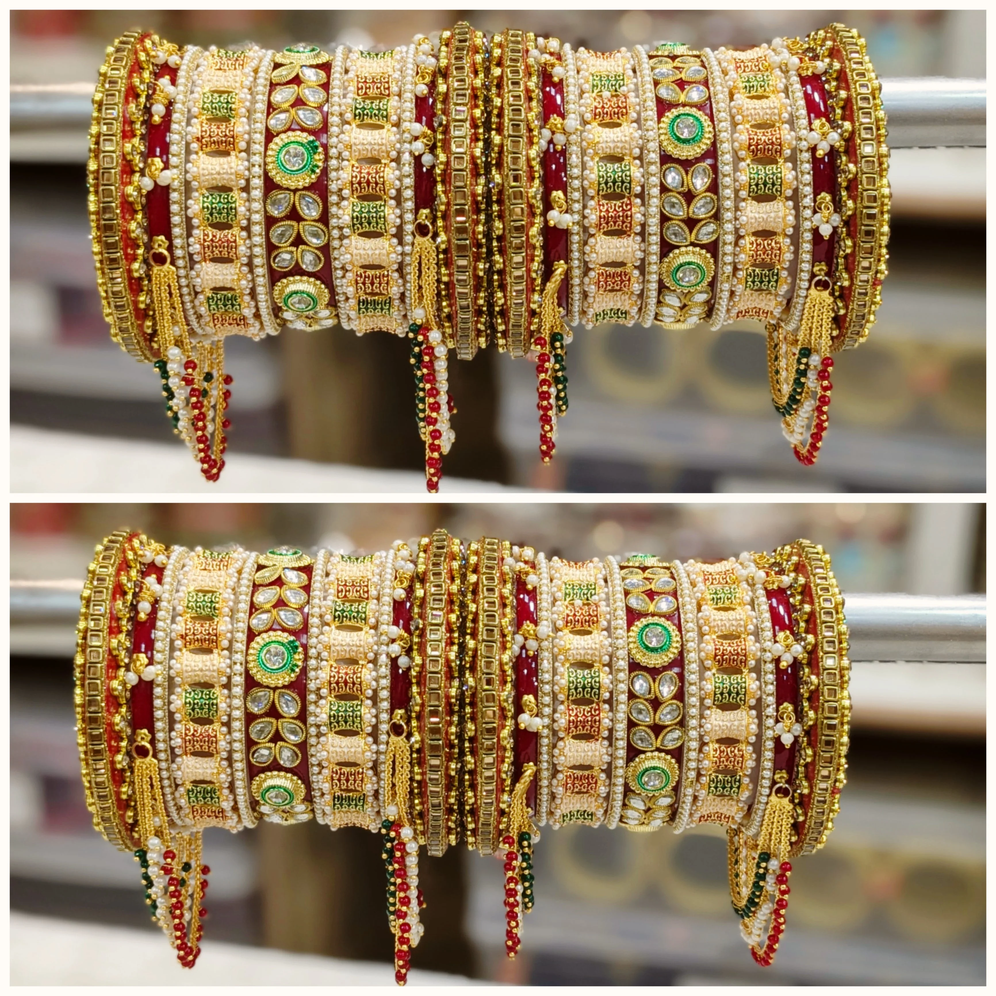 RAJWADI BRIDAL BANGLES - Image 3