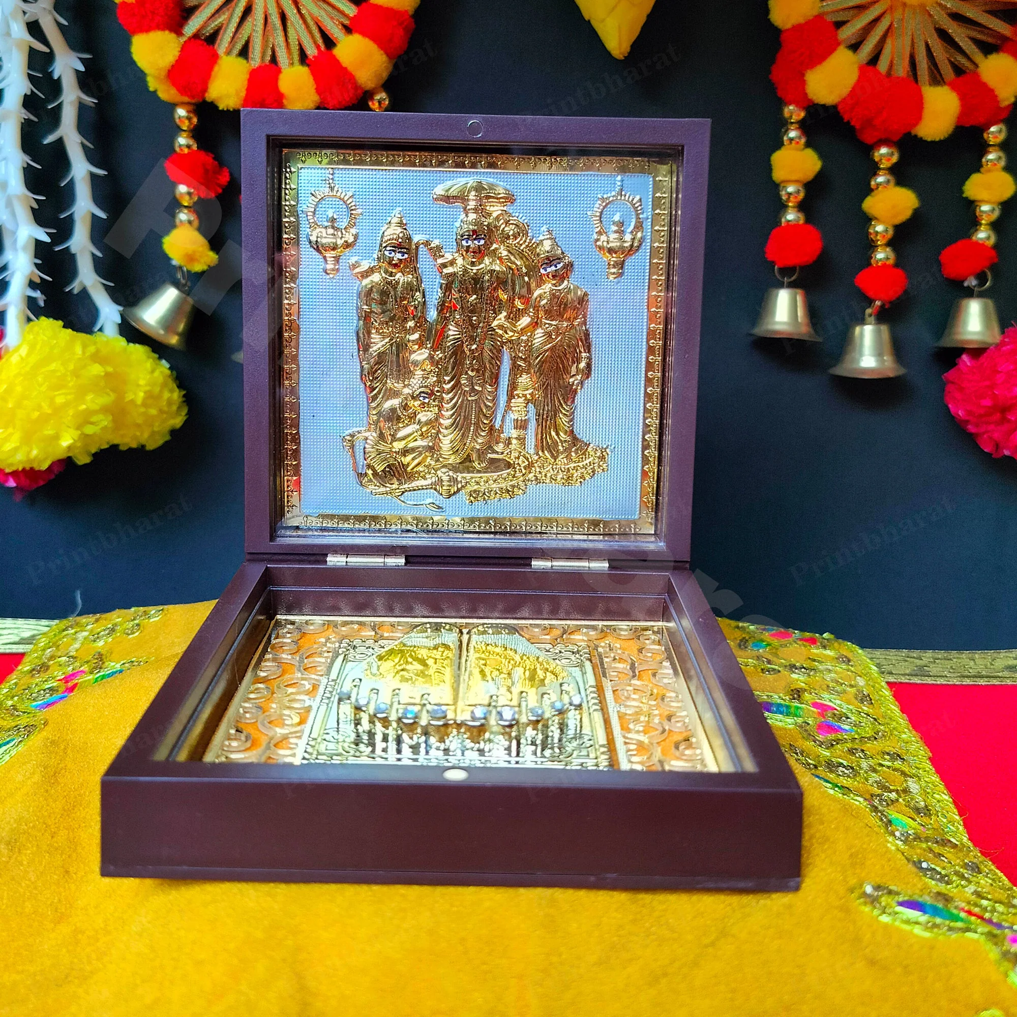 Ram Darbar Pocket Temple (24 Karat Gold Coated) - Image 17