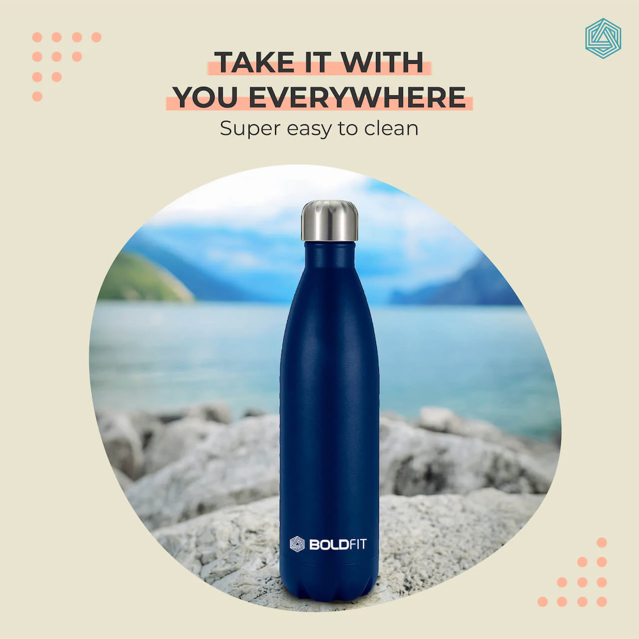 Ranger Stainless Steel Water Bottle - 1L - Image 18