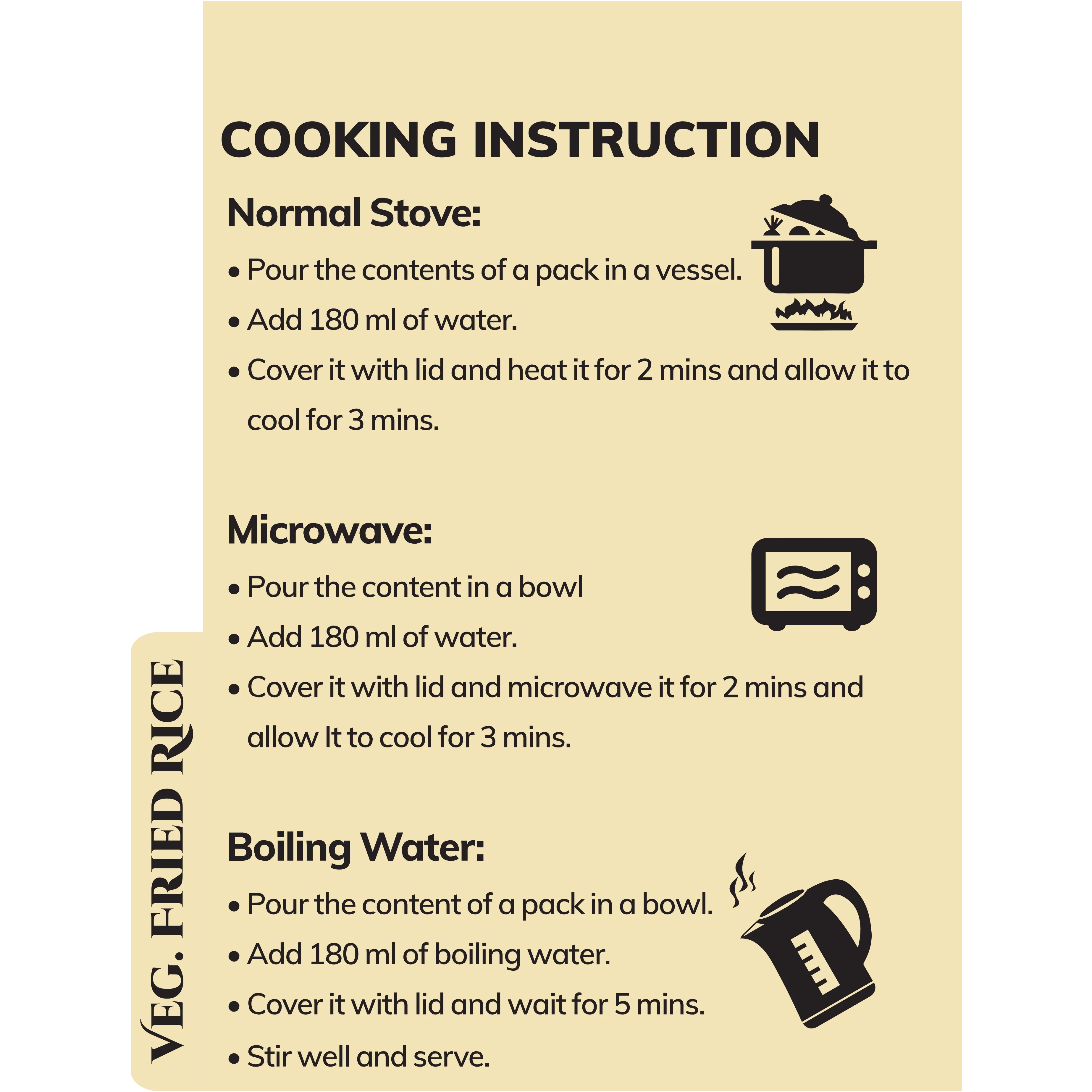 Ready to Eat Veg Fried Rice – Instant Indo-Chinese Meal | Bowlful - Image 3