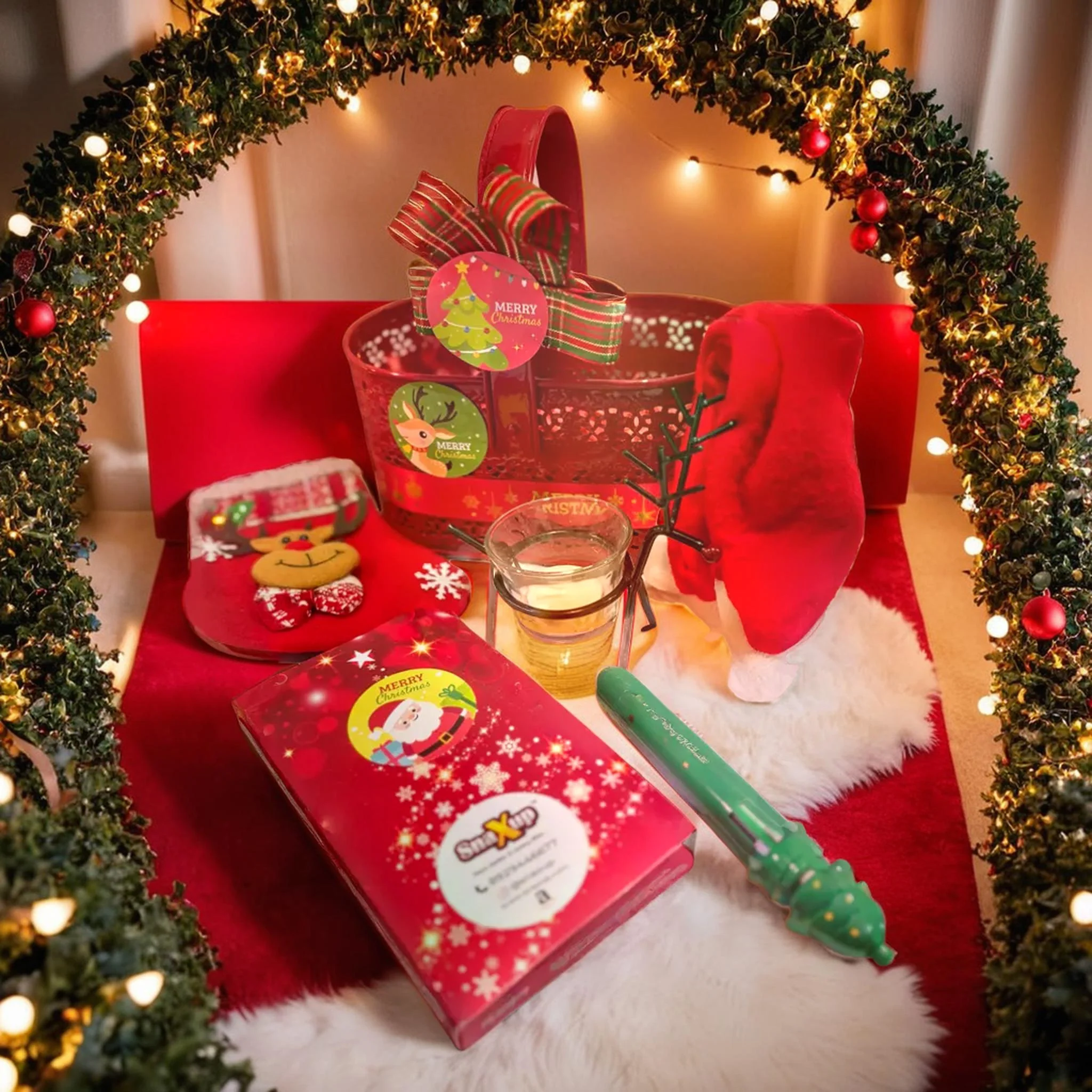 Red Basket Hamper - Image 4