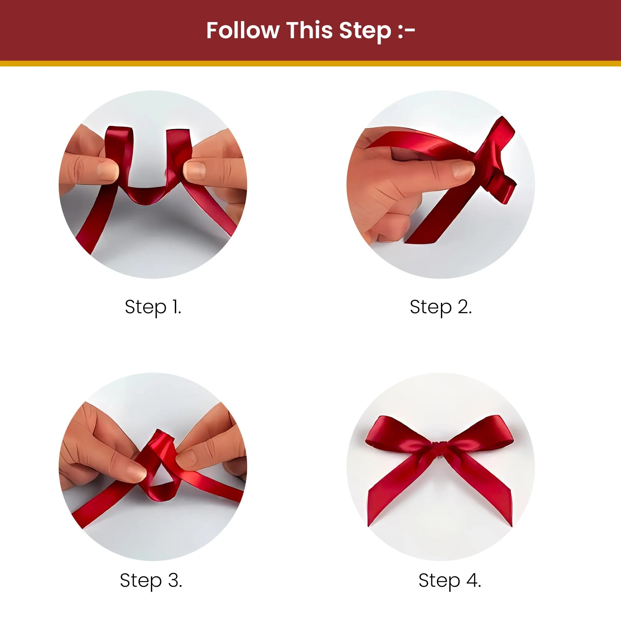Red bow theme home decor - Image 4