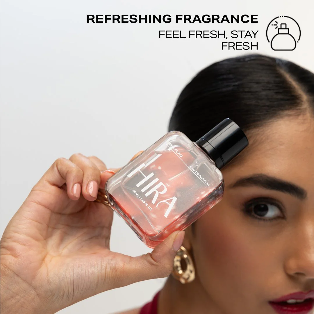 Red Flag Eau De Parfum | Floral Woody Long Lasting Perfume for Women - 50ml - Image 5