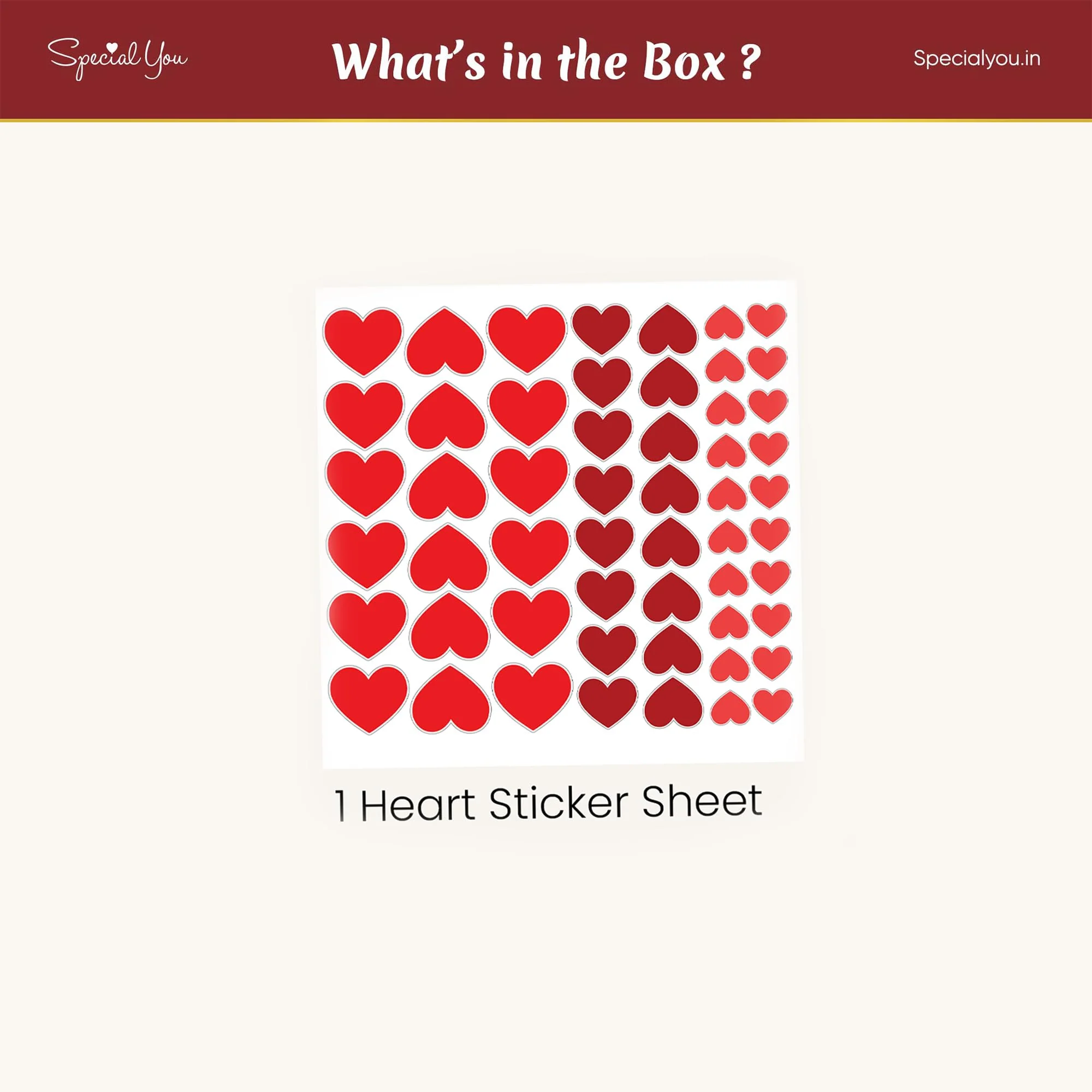 Red Heart Wall Stickers for Home Decoration - Image 3