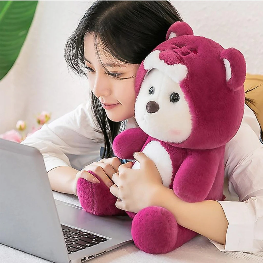 Red Hoodie Bear Plush - Cuddle Up In Style! 45Cm - Image 5