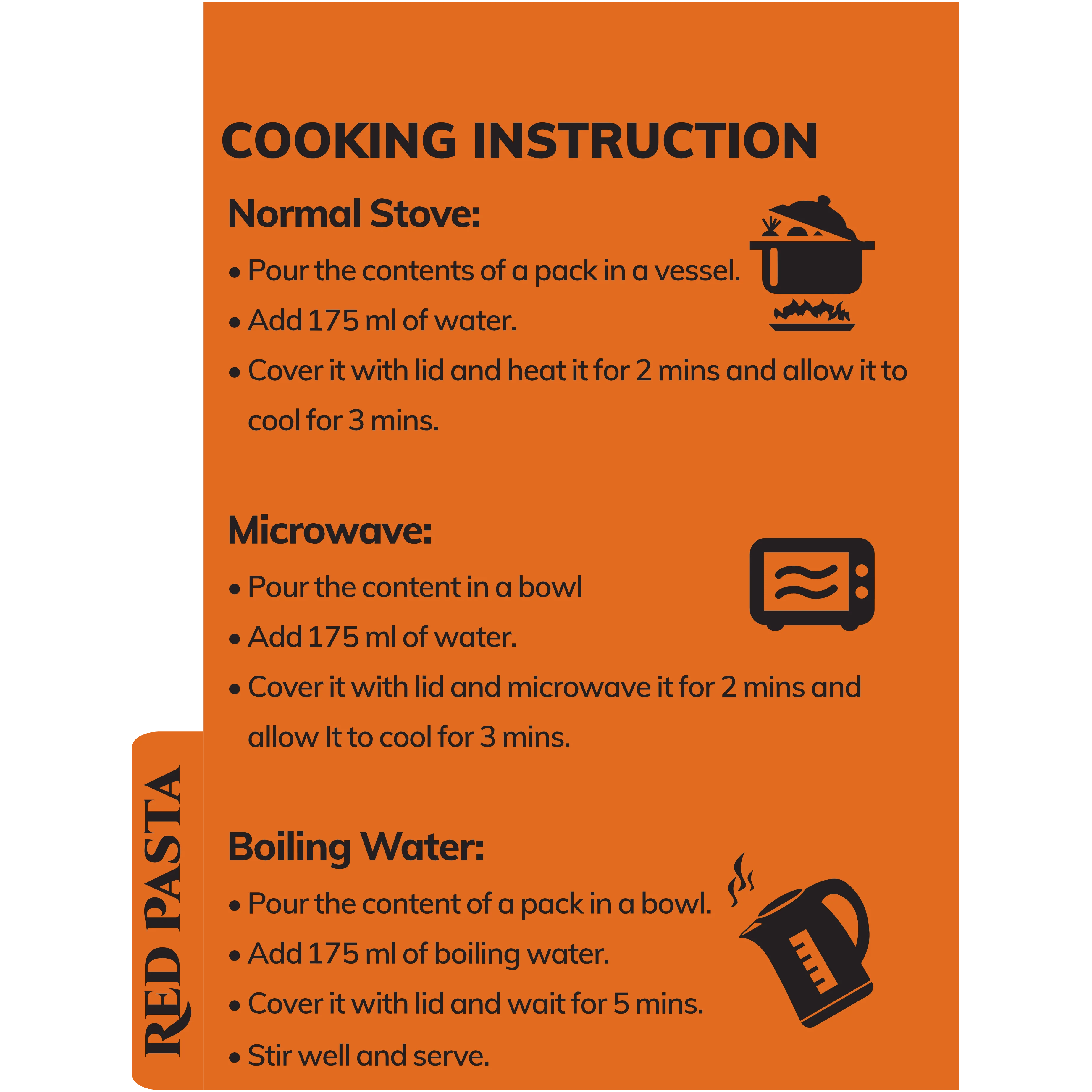 Red Pasta – Ready in 5 Minutes (No Cooking) - Image 3