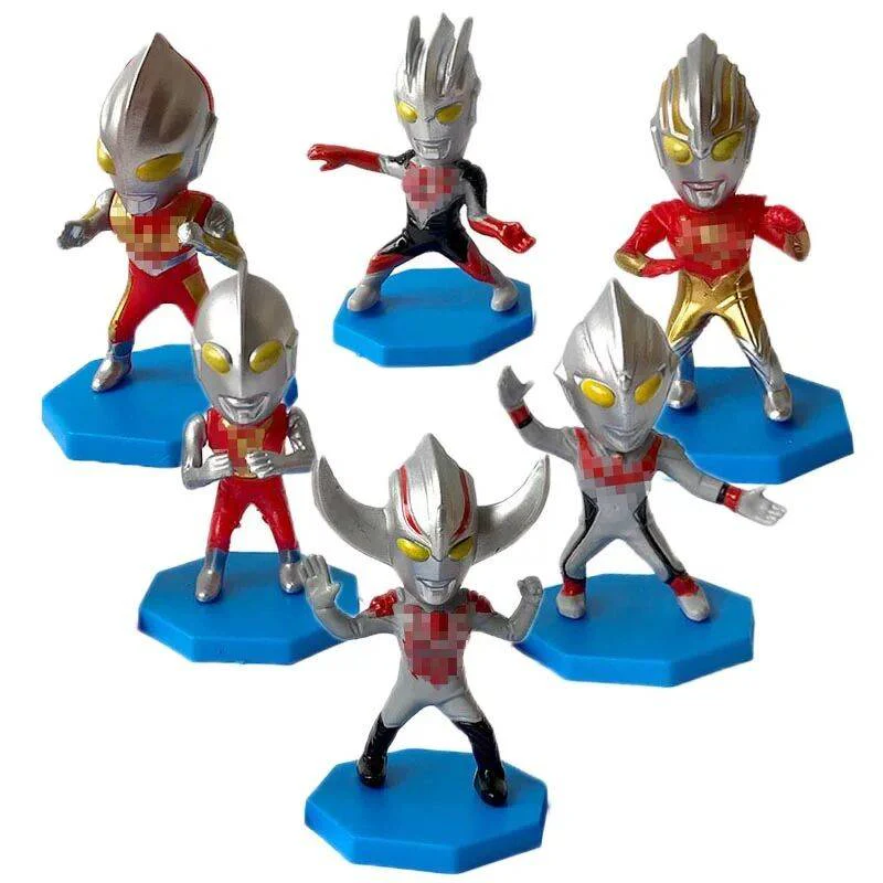 Red Ultraman Cake Topper (Pack of 6)