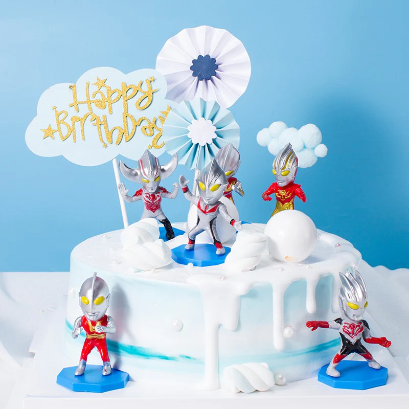 Red Ultraman Cake Topper (Pack of 6) - Image 7